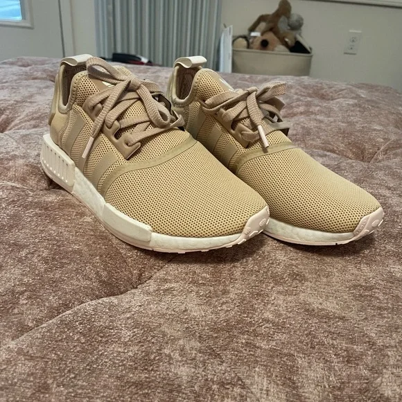 adidas gazelle silver green womens Shop Beige Womens NMD R1 Lace Up Sneakers  Shoebacca